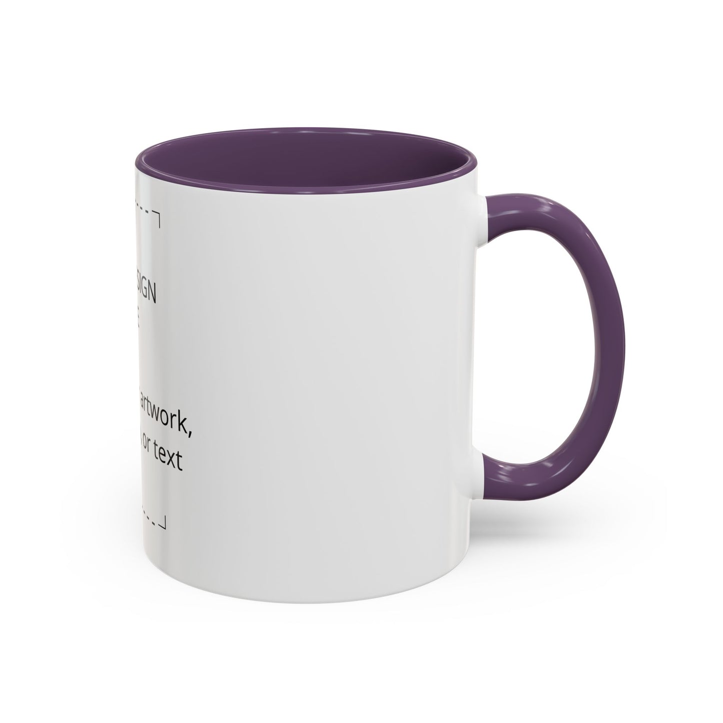 Accent Coffee Mug — Customizable Two-Tone 11/15oz Ceramic Mug
