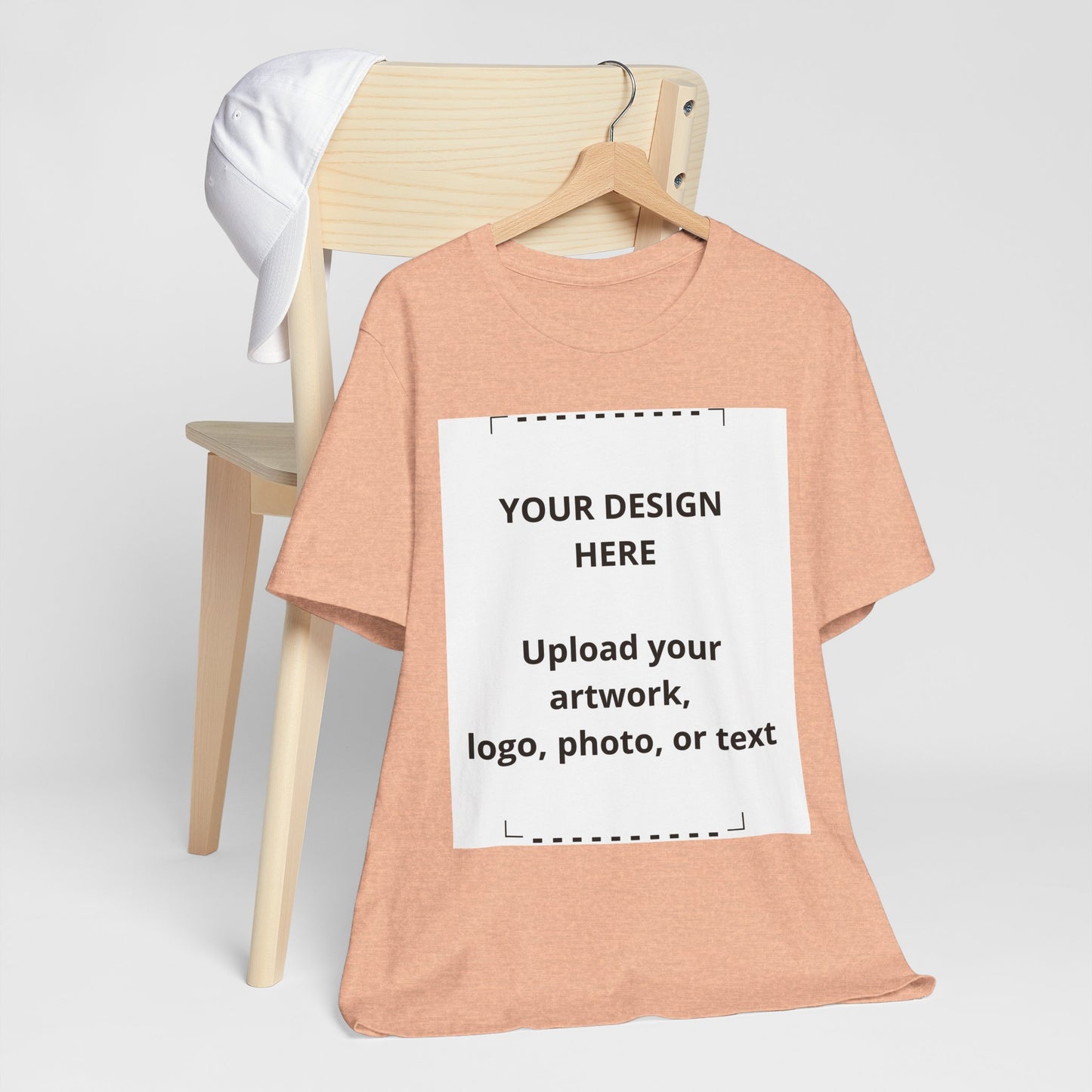 Custom Graphic T‑Shirt — Personalized Upload Tee (Add Your Design, Logo, Photo or Text)