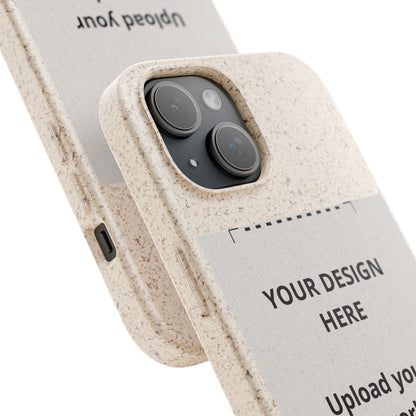 Biodegradable Custom Phone Case — Eco-Friendly Personalized iPhone Cover