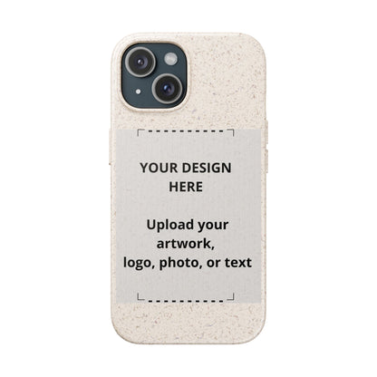 Biodegradable Custom Phone Case — Eco-Friendly Personalized iPhone Cover