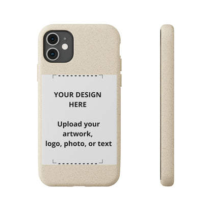 Biodegradable Custom Phone Case — Eco-Friendly Personalized iPhone Cover