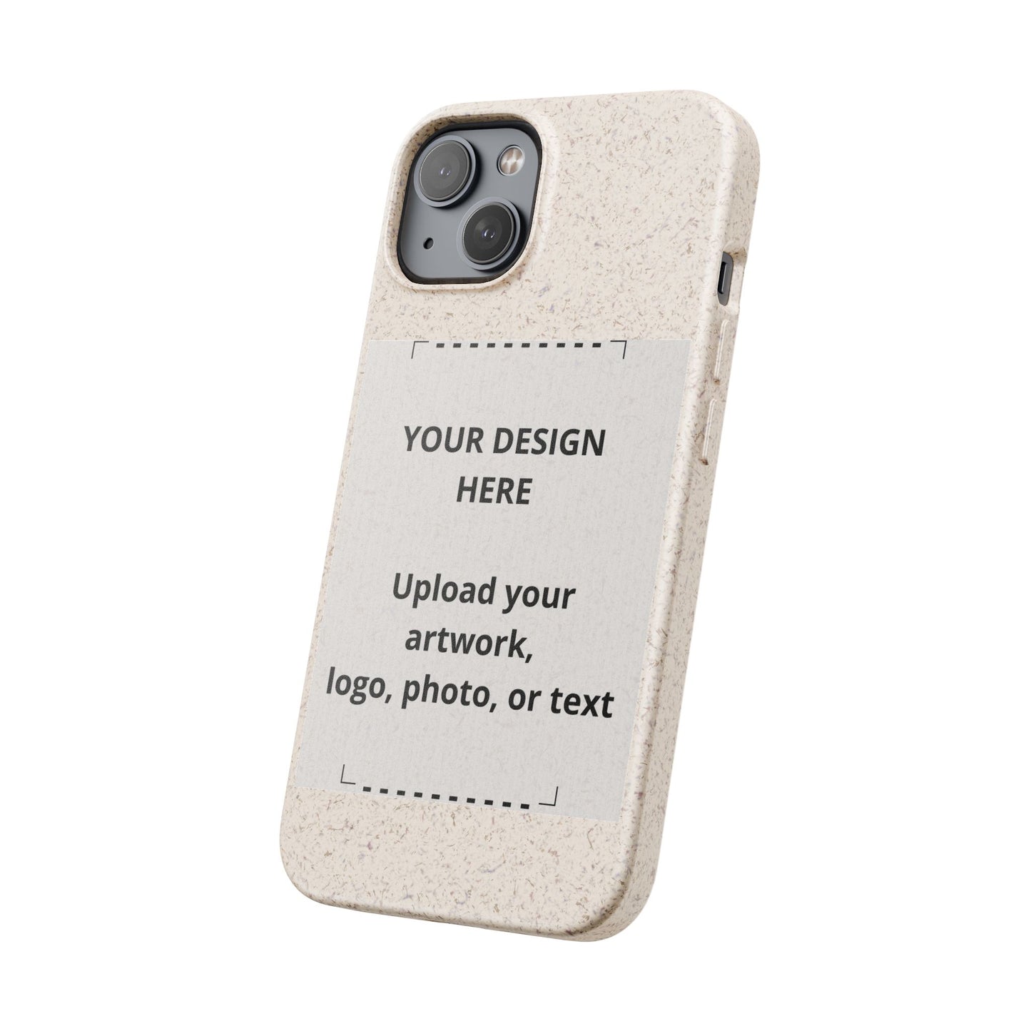 Biodegradable Custom Phone Case — Eco-Friendly Personalized iPhone Cover
