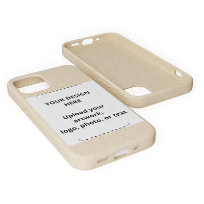 Biodegradable Custom Phone Case — Eco-Friendly Personalized iPhone Cover