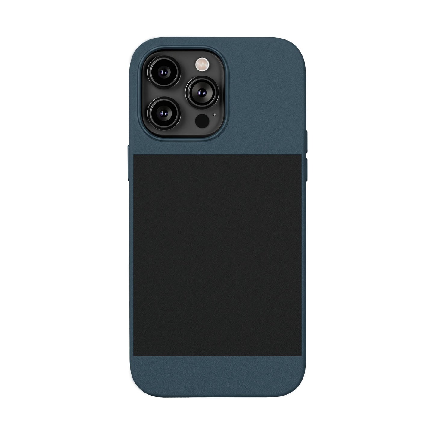 Engravable PU Leather Phone Case — Custom Minimalist Protective Cover