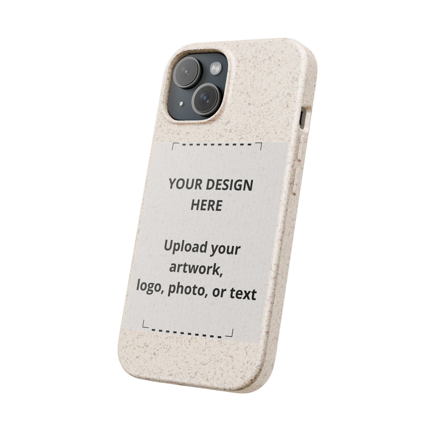 Biodegradable Custom Phone Case — Eco-Friendly Personalized iPhone Cover