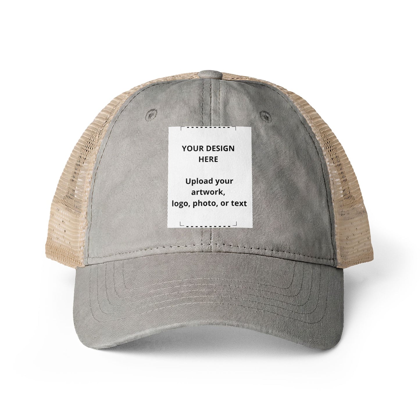 Women's Washed Mesh-Back Cap
