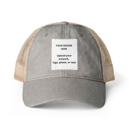 Women's Washed Mesh-Back Cap