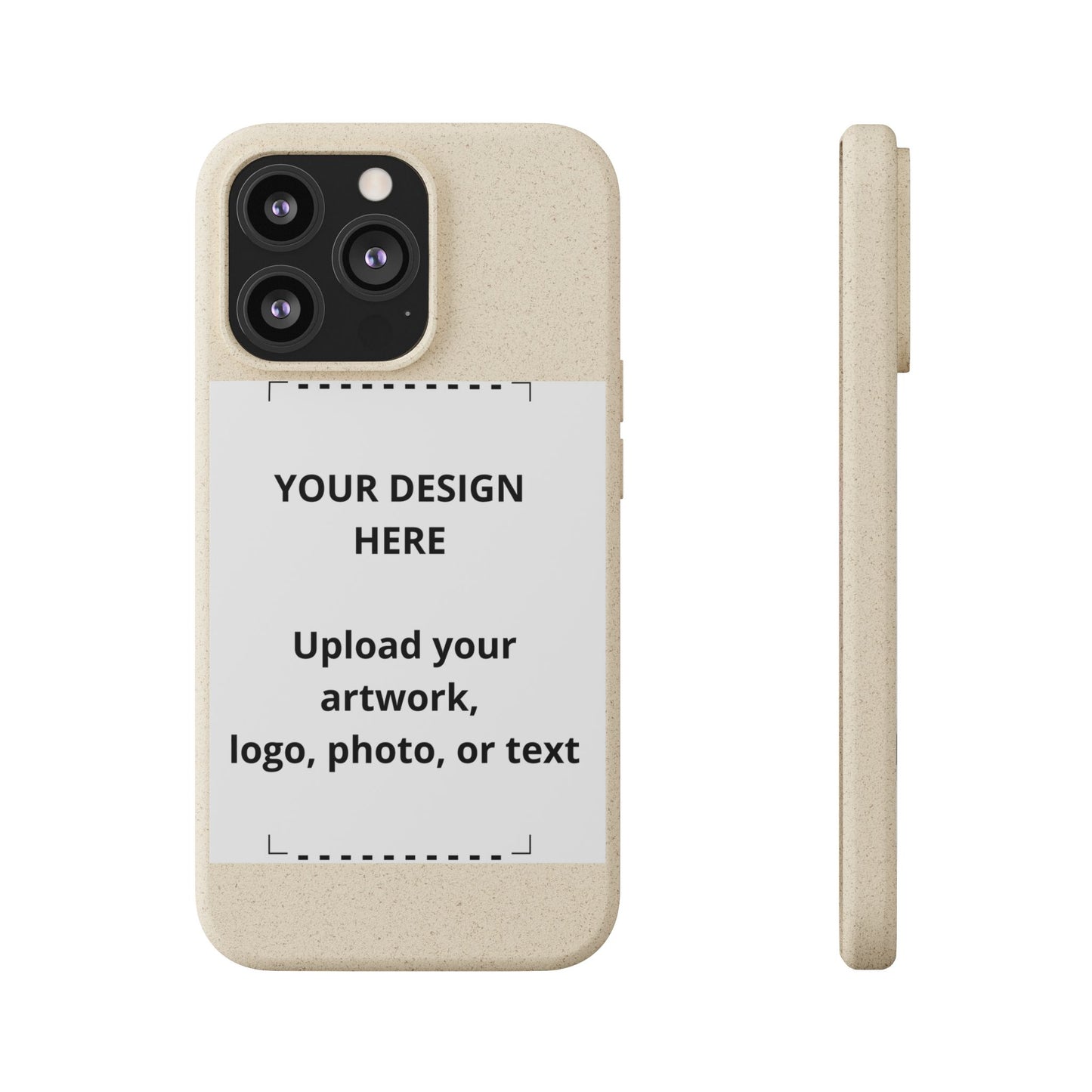 Biodegradable Custom Phone Case — Eco-Friendly Personalized iPhone Cover