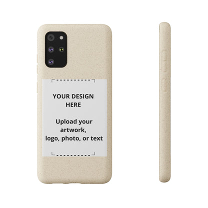 Biodegradable Custom Phone Case — Eco-Friendly Personalized iPhone Cover