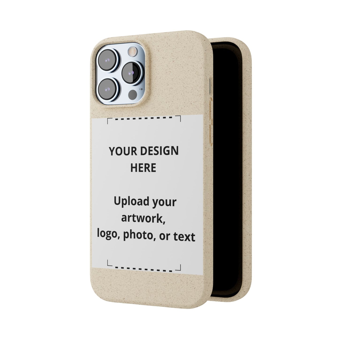 Biodegradable Custom Phone Case — Eco-Friendly Personalized iPhone Cover