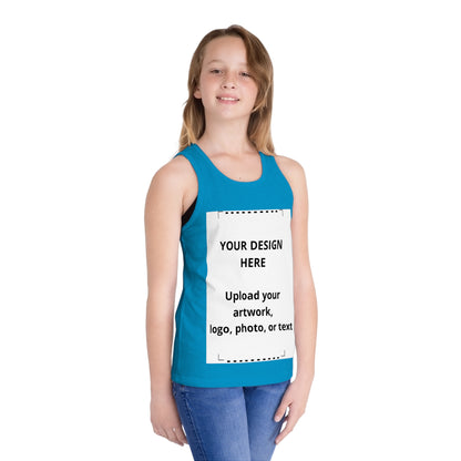 Kid's Jersey Tank Top – Customizable Youth Tank for Sports, Summer & Team Events
