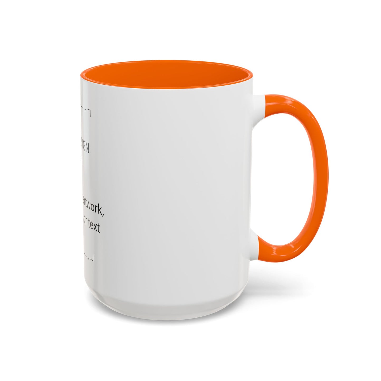 Accent Coffee Mug — Customizable Two-Tone 11/15oz Ceramic Mug