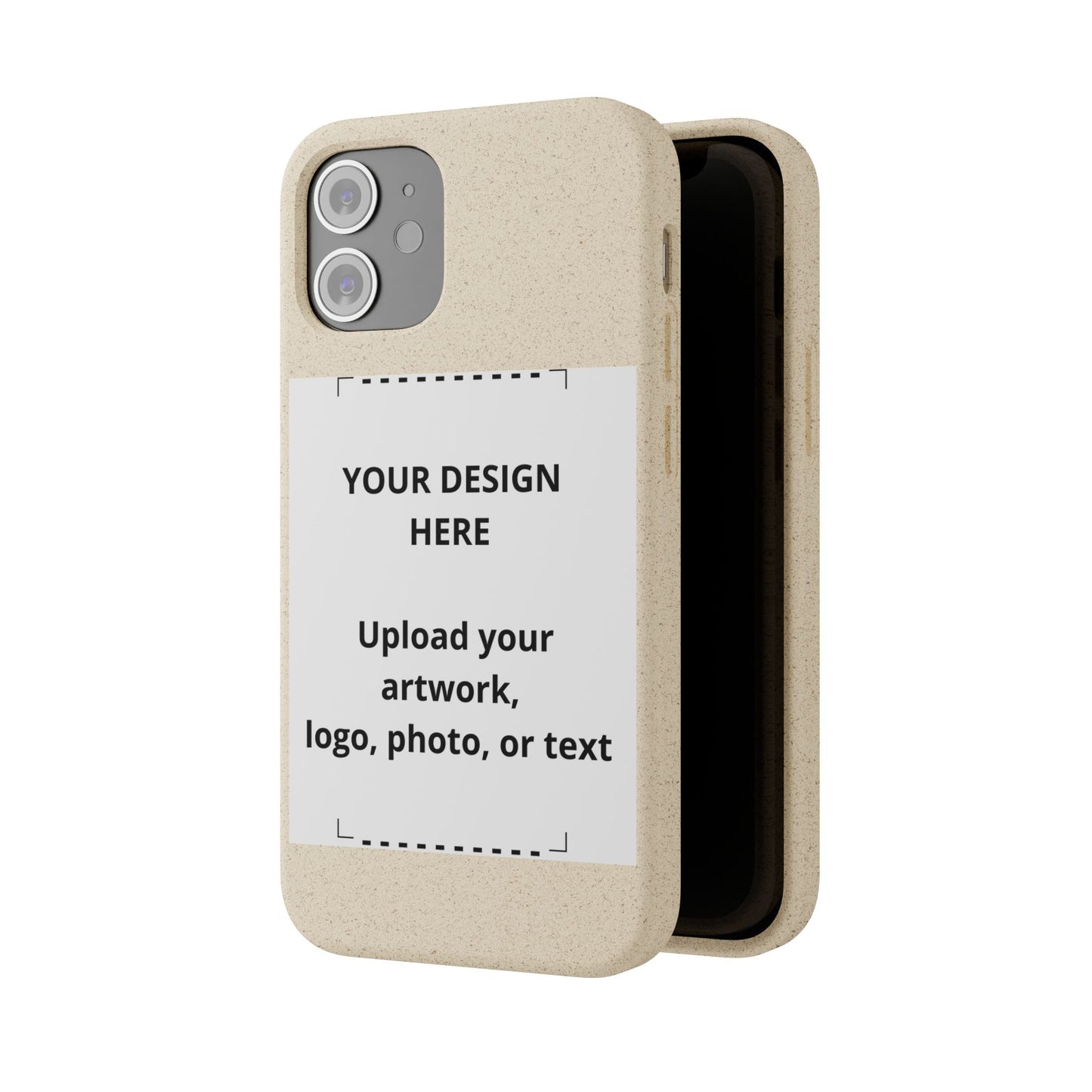 Biodegradable Custom Phone Case — Eco-Friendly Personalized iPhone Cover