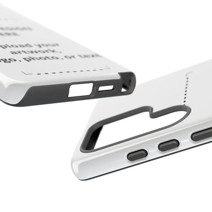 Custom Tough Phone Case — Personalized Protective Phone Cover
