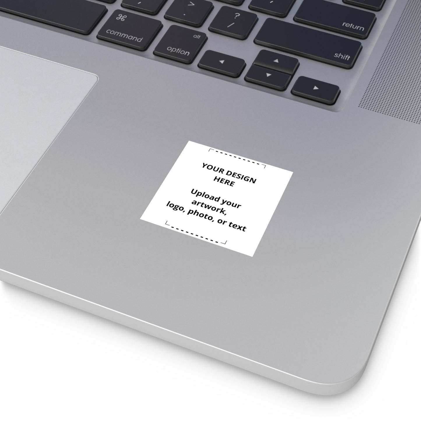 Custom Square Vinyl Stickers — Personalized Logo, Photo & Text Decals