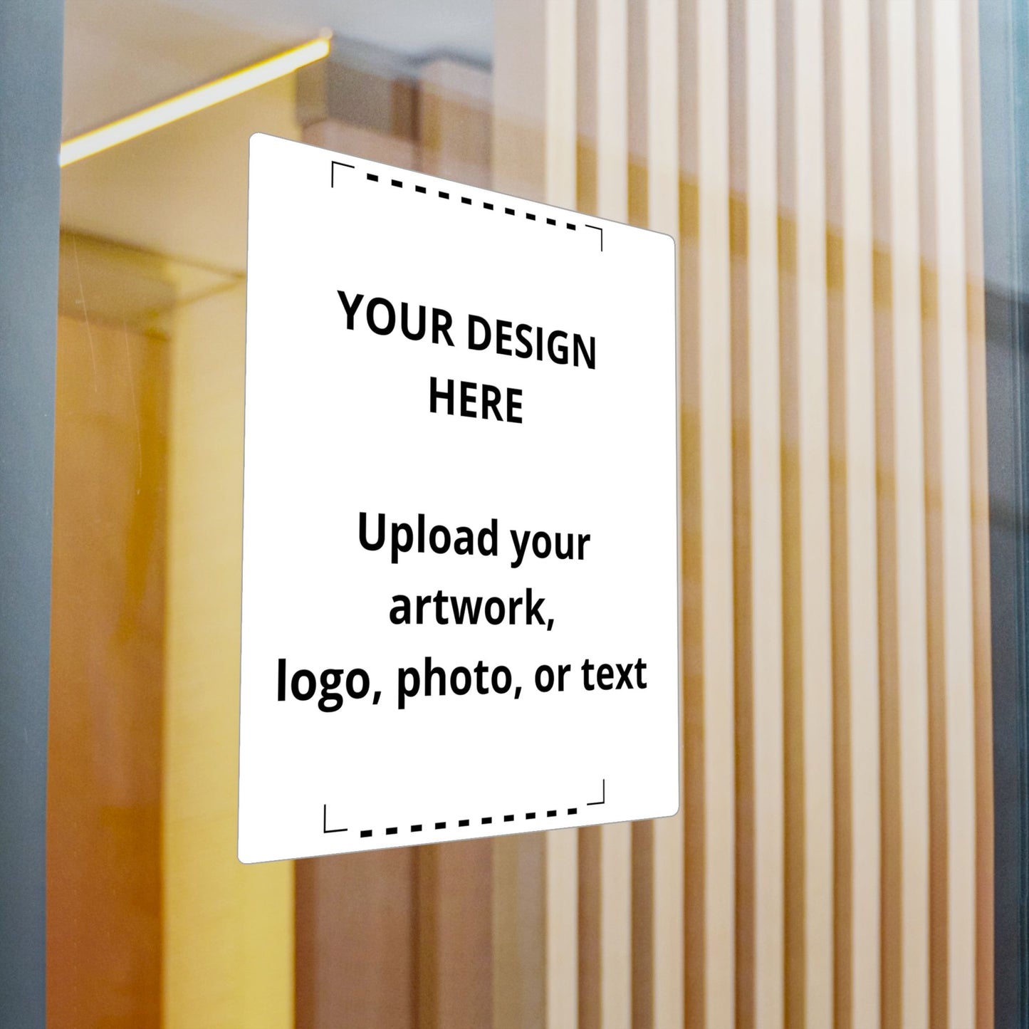 Custom Kiss-Cut Vinyl Decal — Personalized Logo & Photo Sticker