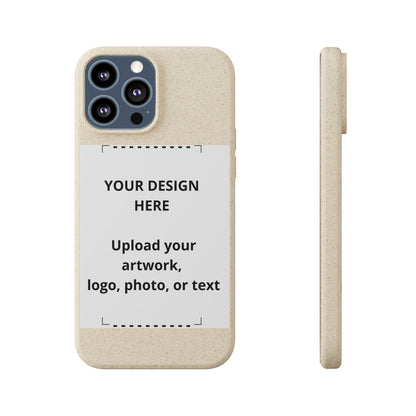 Biodegradable Custom Phone Case — Eco-Friendly Personalized iPhone Cover