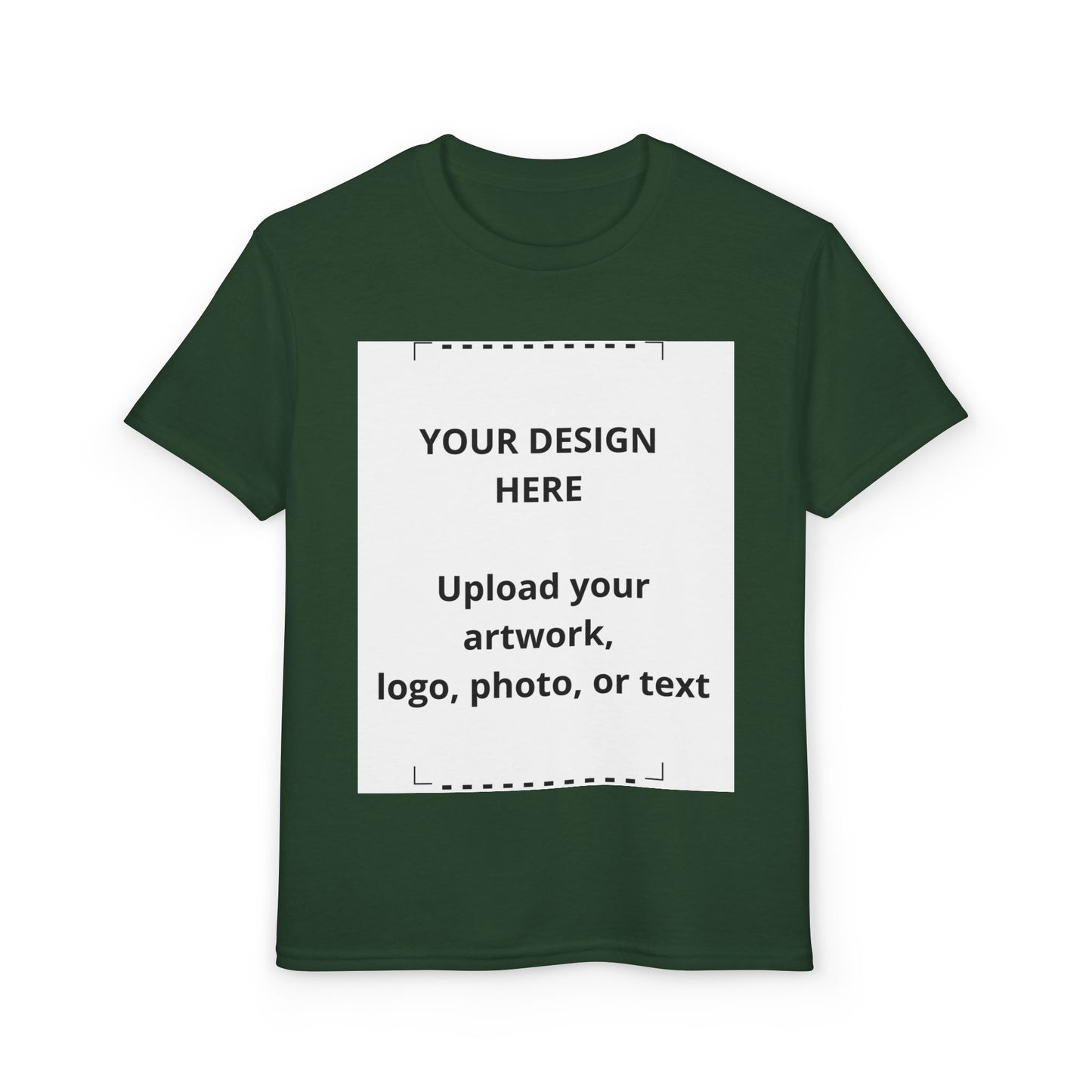 Youth T-Shirt — Customizable Youth DryBlend Tee (Upload Your Design)