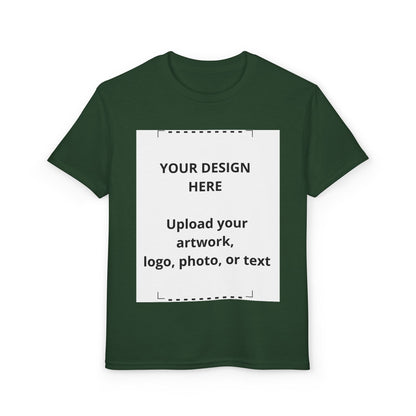 Youth T-Shirt — Customizable Youth DryBlend Tee (Upload Your Design)
