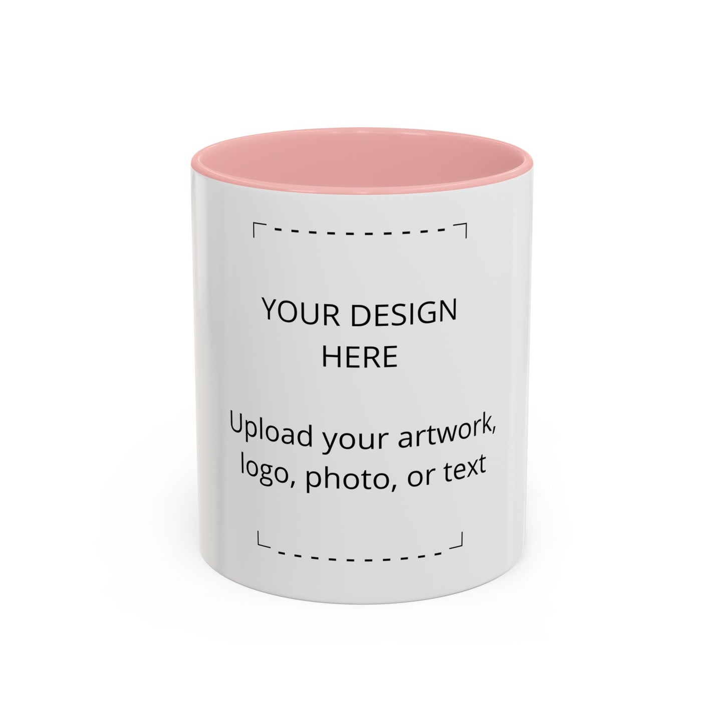 Accent Coffee Mug — Customizable Two-Tone 11/15oz Ceramic Mug