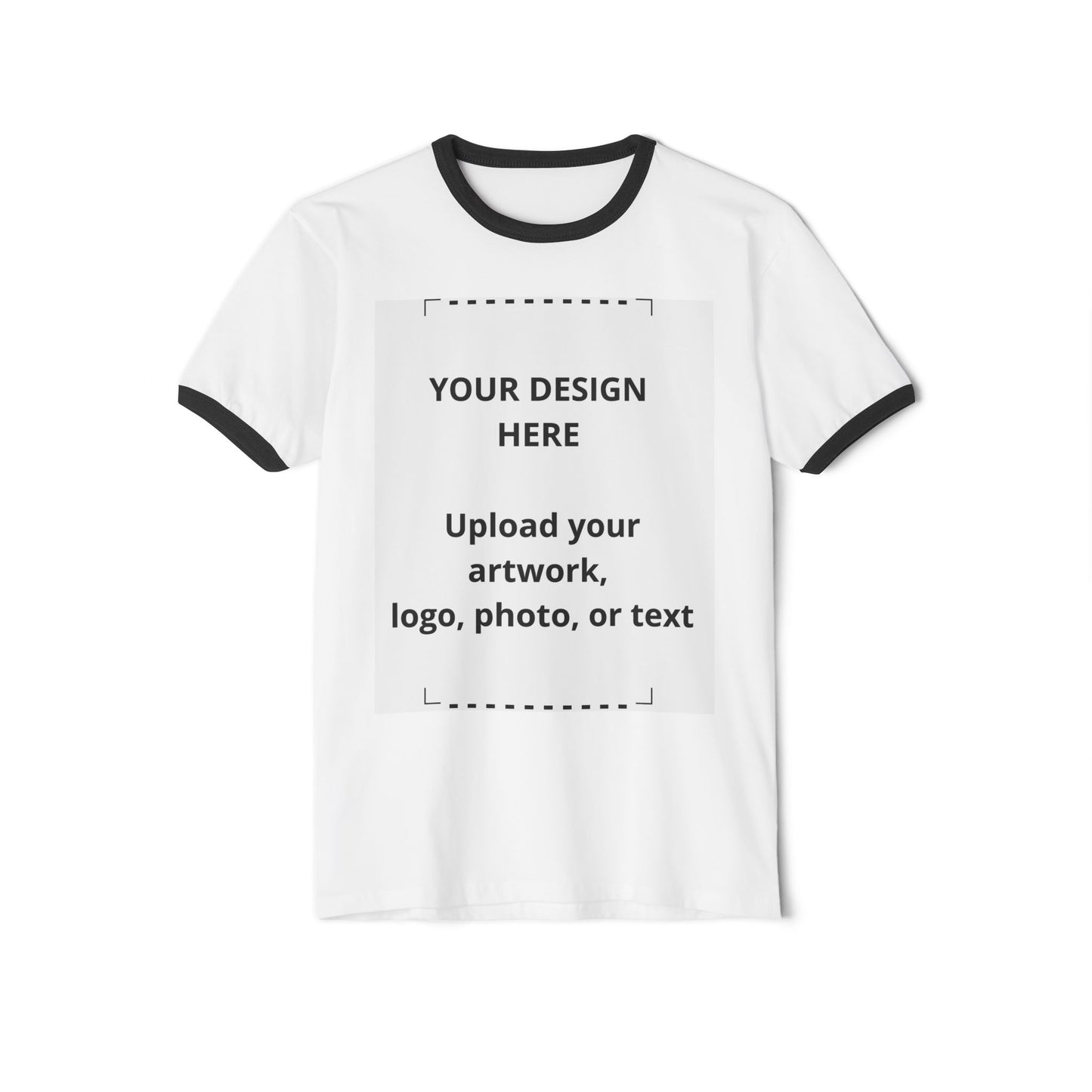 Retro Ringer T-Shirt — Customizable Vintage Style Tee