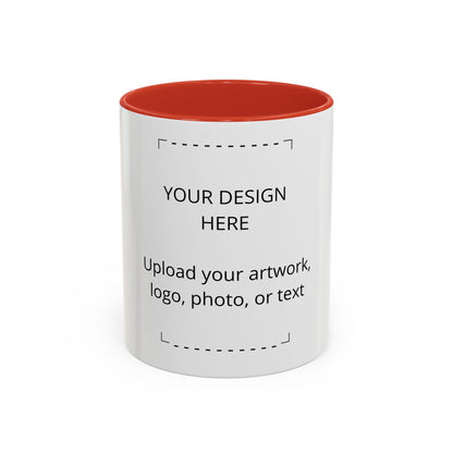 Accent Coffee Mug — Customizable Two-Tone 11/15oz Ceramic Mug