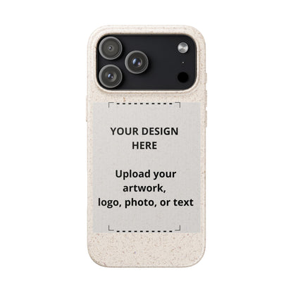 Biodegradable Custom Phone Case — Eco-Friendly Personalized iPhone Cover