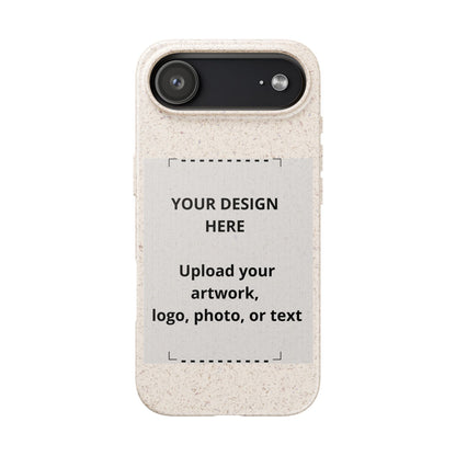 Biodegradable Custom Phone Case — Eco-Friendly Personalized iPhone Cover