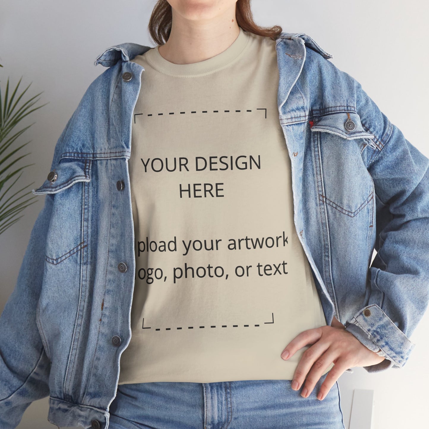 Customizable T‑Shirt — Upload Your Artwork, Logo or Text