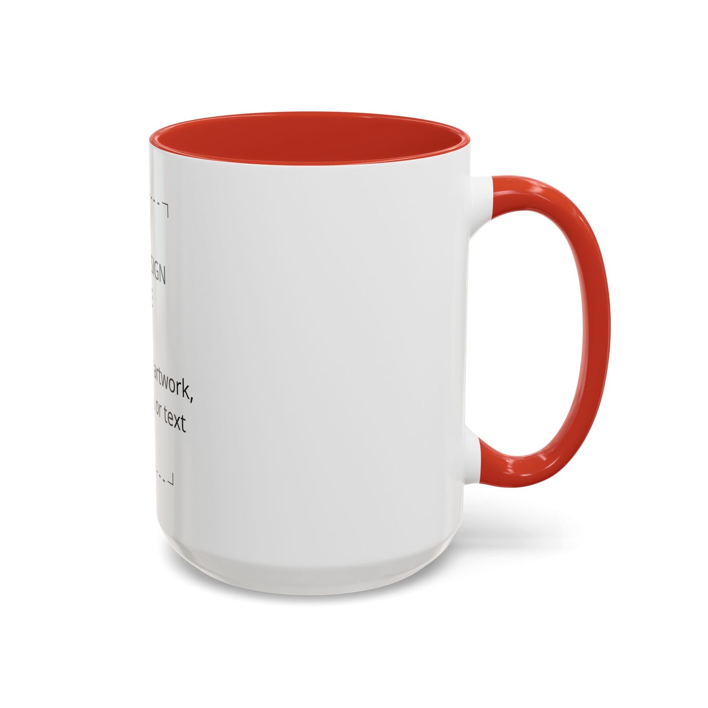 Accent Coffee Mug — Customizable Two-Tone 11/15oz Ceramic Mug