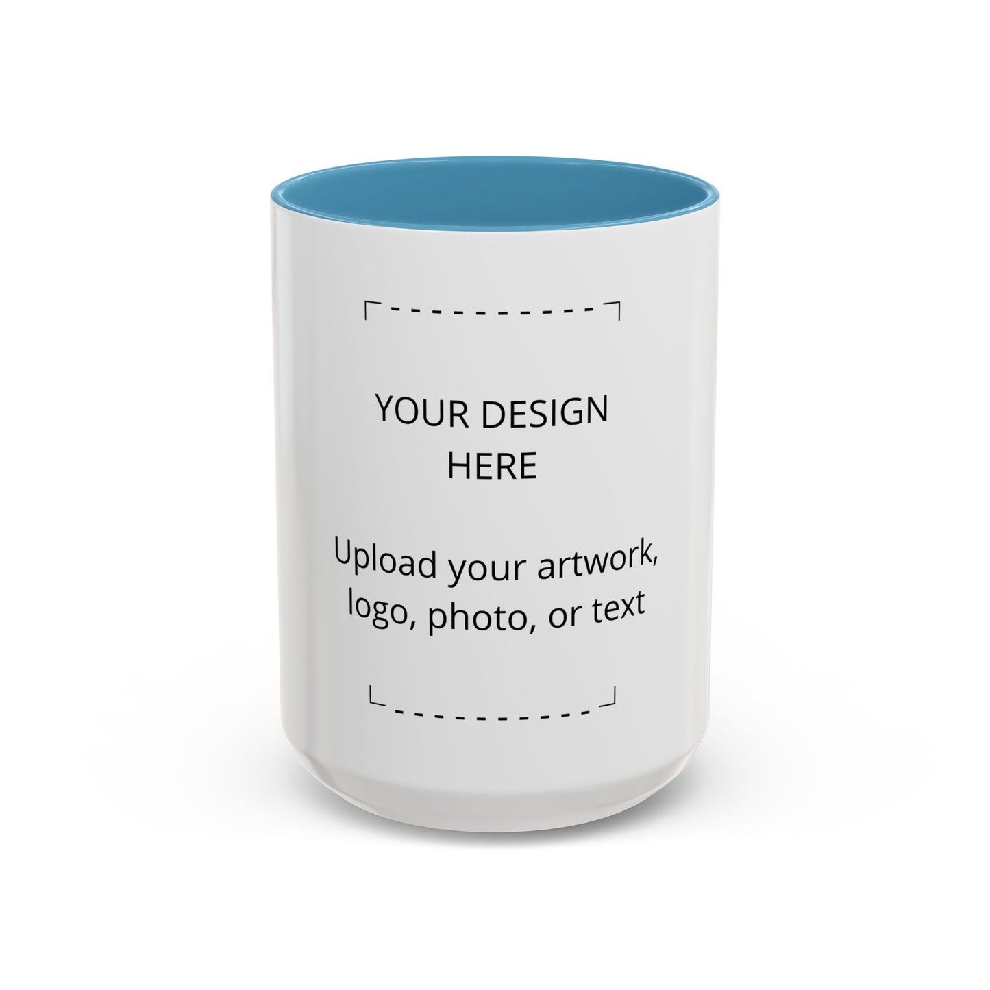 Accent Coffee Mug — Customizable Two-Tone 11/15oz Ceramic Mug