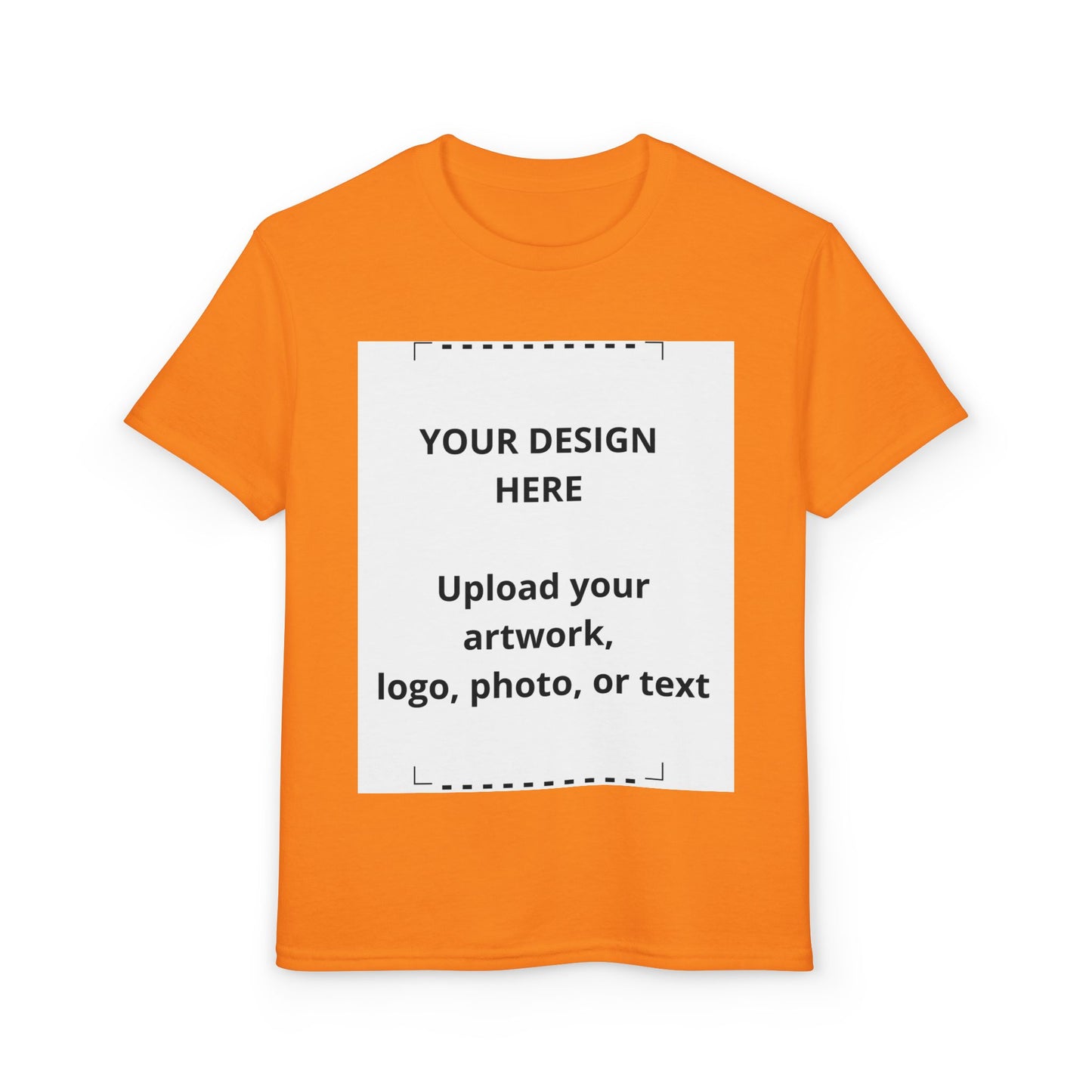 Youth T-Shirt — Customizable Youth DryBlend Tee (Upload Your Design)