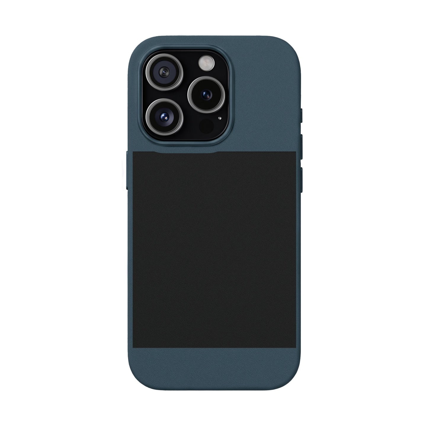 Engravable PU Leather Phone Case — Custom Minimalist Protective Cover