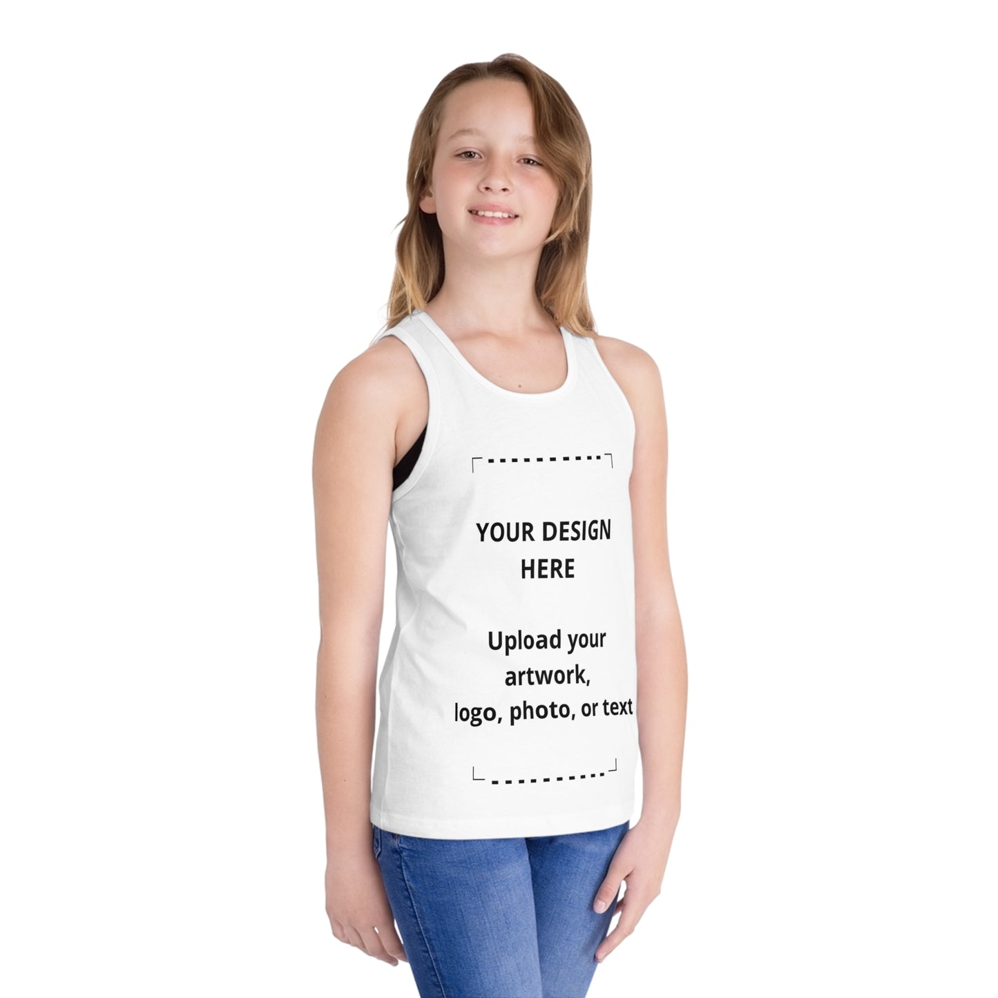 Kid's Jersey Tank Top – Customizable Youth Tank for Sports, Summer & Team Events