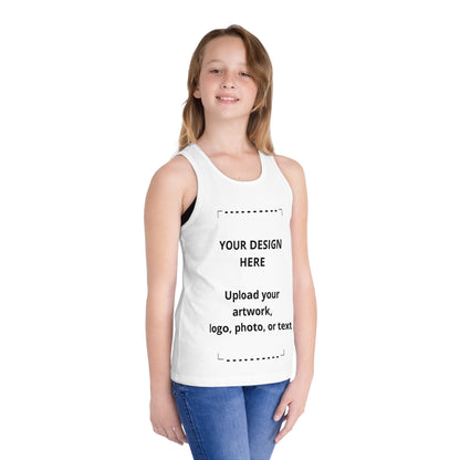 Kid's Jersey Tank Top – Customizable Youth Tank for Sports, Summer & Team Events