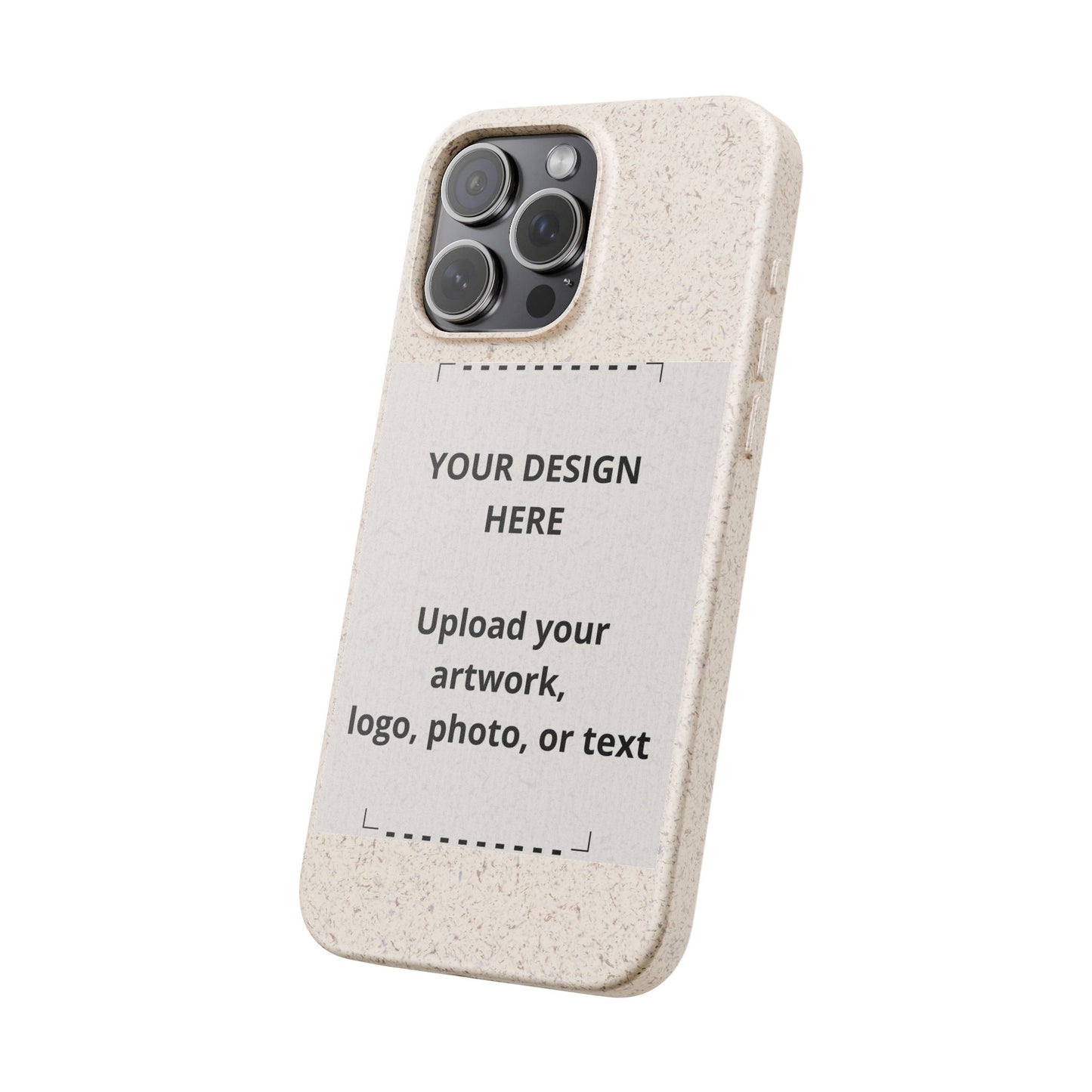 Biodegradable Custom Phone Case — Eco-Friendly Personalized iPhone Cover