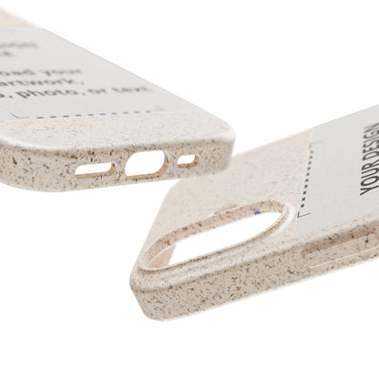 Biodegradable Custom Phone Case — Eco-Friendly Personalized iPhone Cover