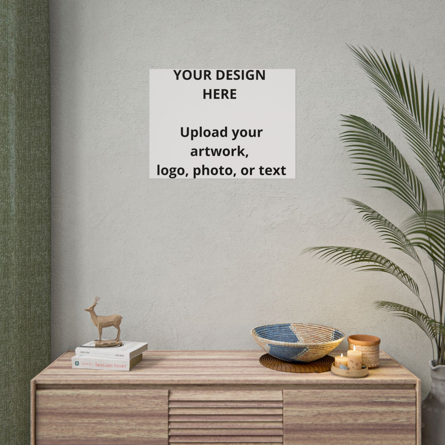 Custom Rolled Poster – Personalized Photo, Art & Text Print