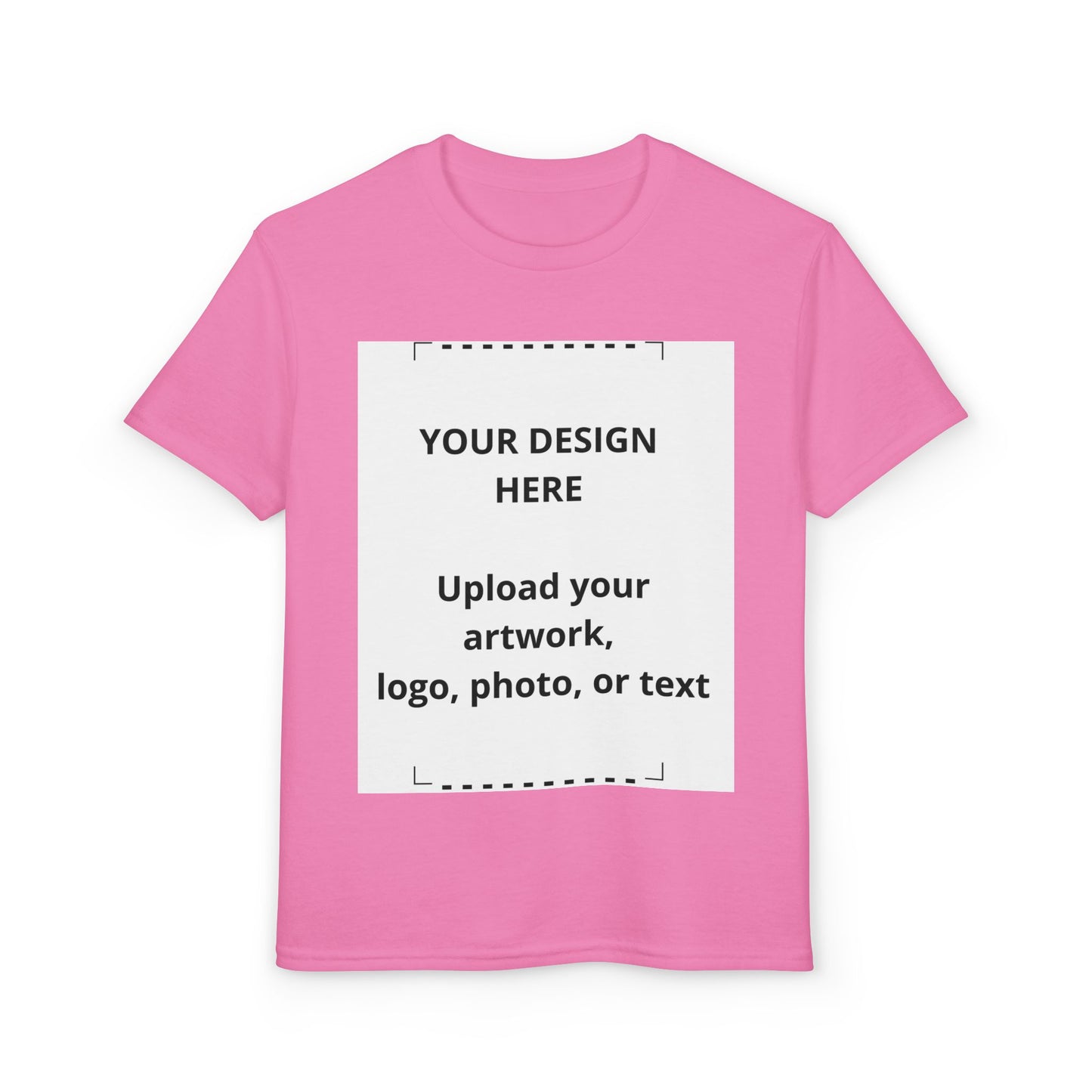 Youth T-Shirt — Customizable Youth DryBlend Tee (Upload Your Design)