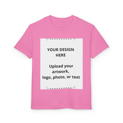 Youth T-Shirt — Customizable Youth DryBlend Tee (Upload Your Design)