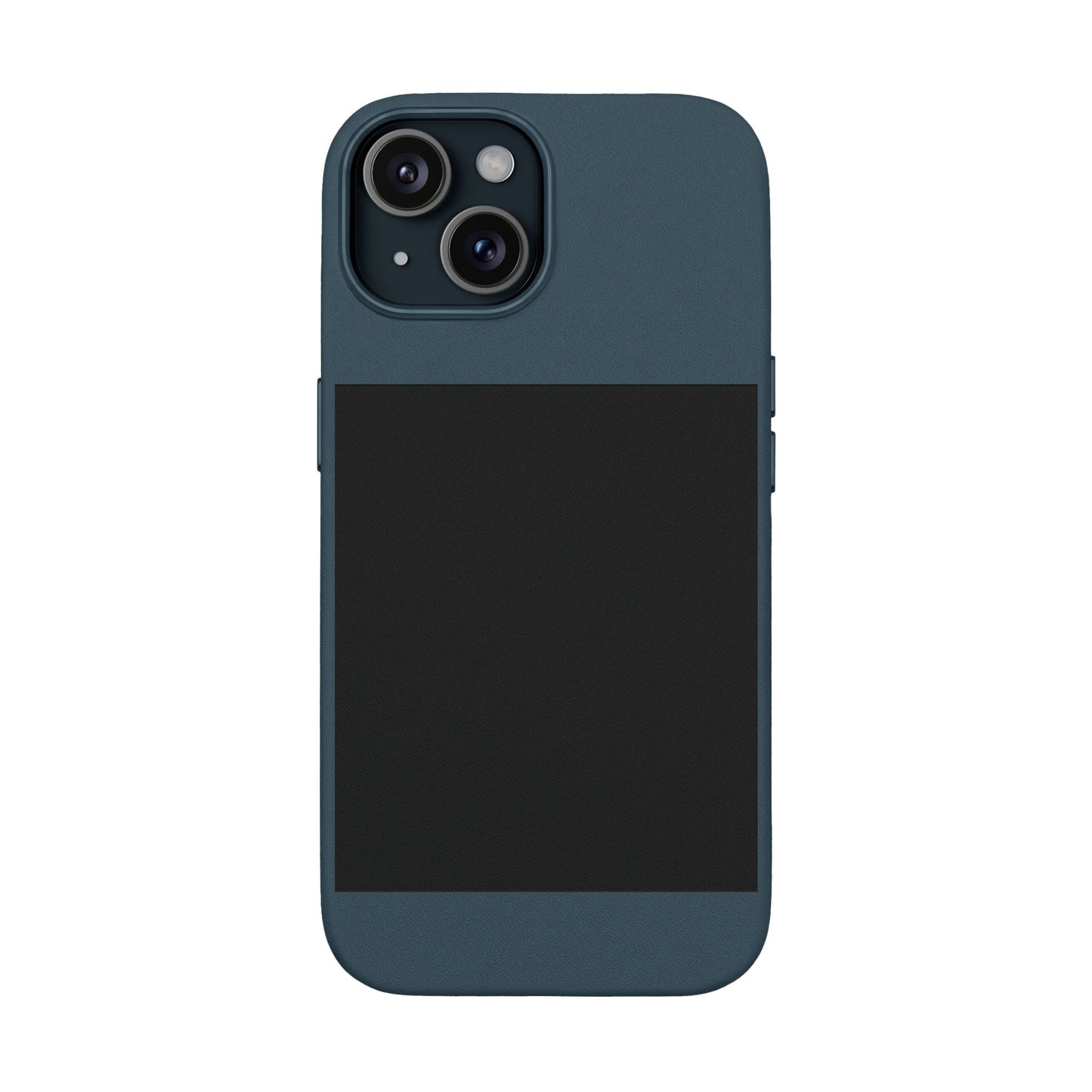 Engravable PU Leather Phone Case — Custom Minimalist Protective Cover