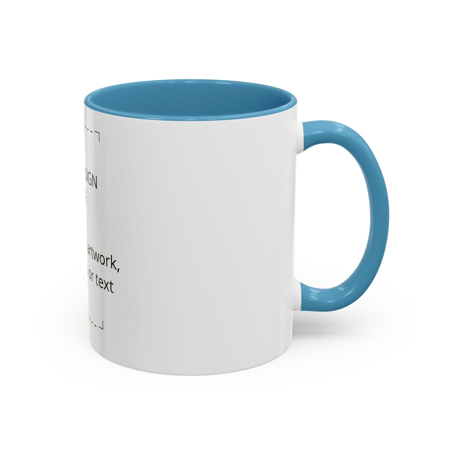 Accent Coffee Mug — Customizable Two-Tone 11/15oz Ceramic Mug