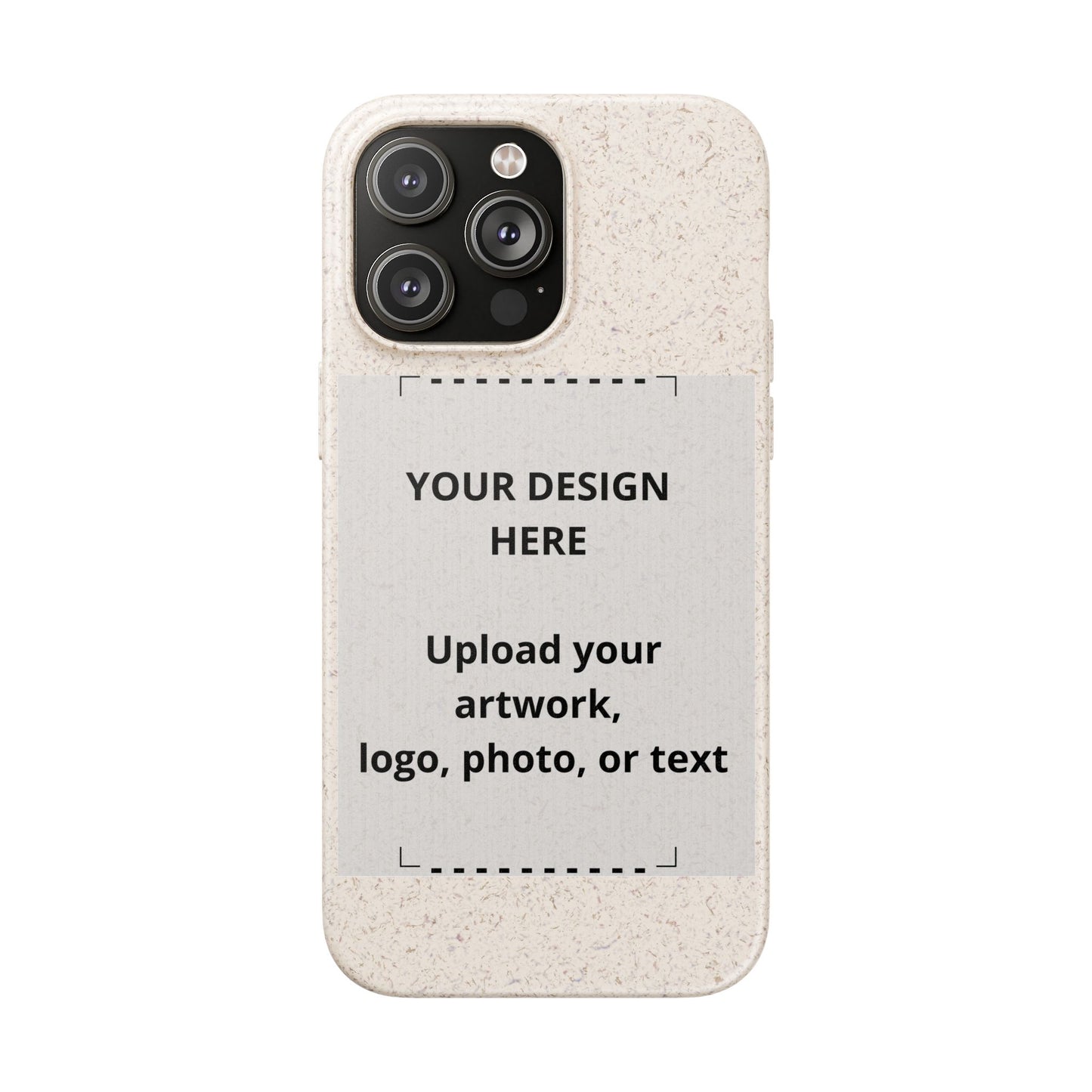 Biodegradable Custom Phone Case — Eco-Friendly Personalized iPhone Cover