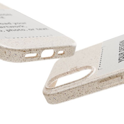 Biodegradable Custom Phone Case — Eco-Friendly Personalized iPhone Cover