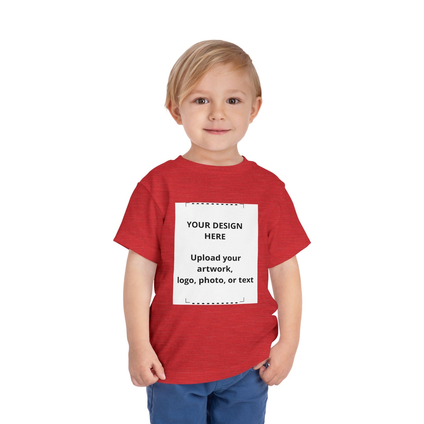 Custom Toddler Tee — Personalized Kids Short Sleeve Shirt