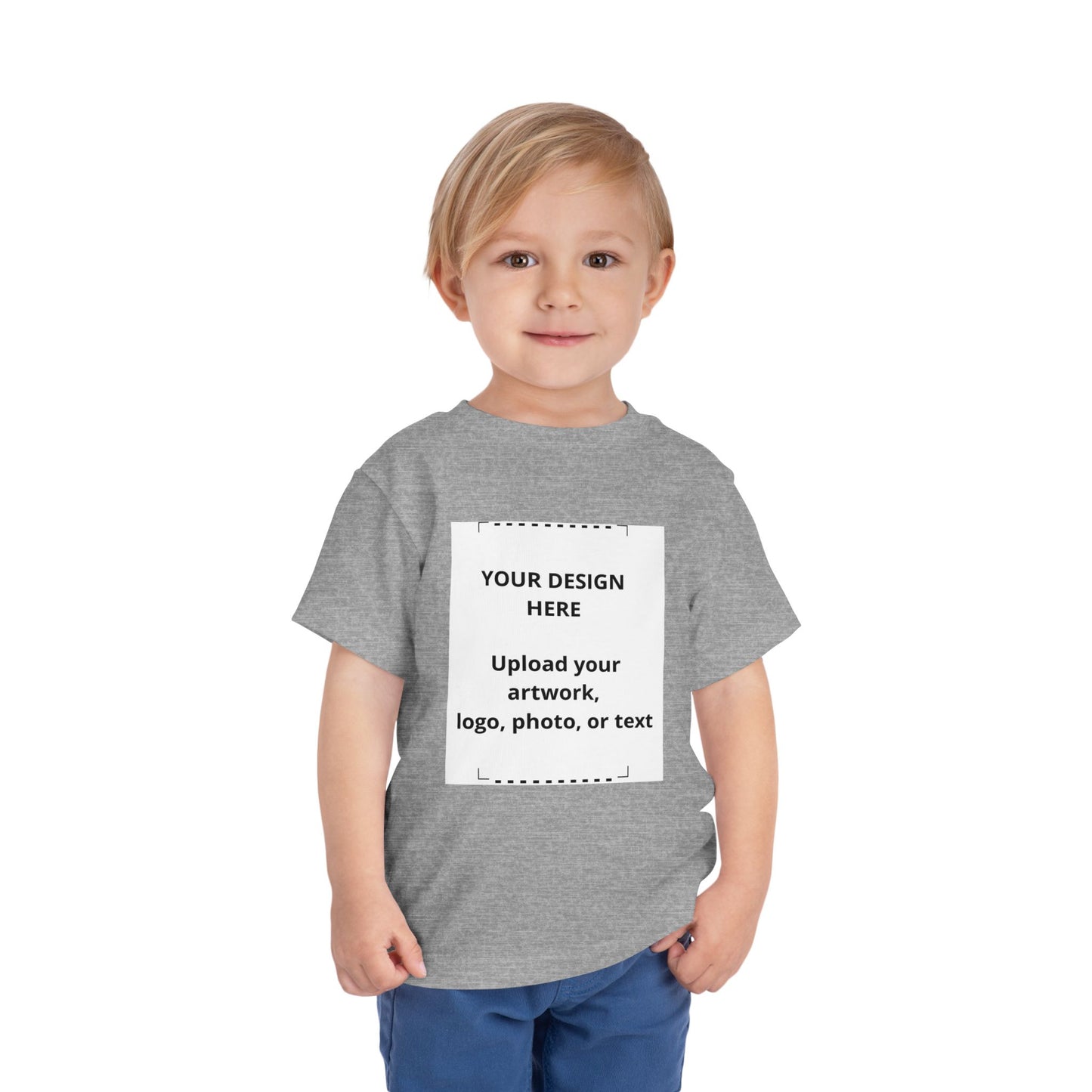 Custom Toddler Tee — Personalized Kids Short Sleeve Shirt