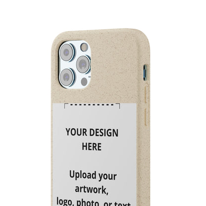 Biodegradable Custom Phone Case — Eco-Friendly Personalized iPhone Cover