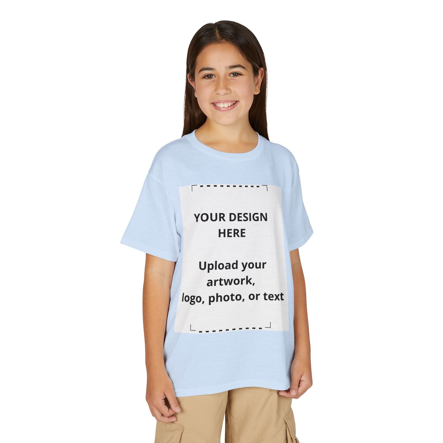 Youth T-Shirt — Customizable Youth DryBlend Tee (Upload Your Design)