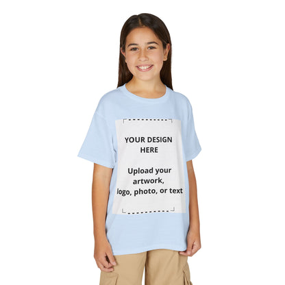 Youth T-Shirt — Customizable Youth DryBlend Tee (Upload Your Design)