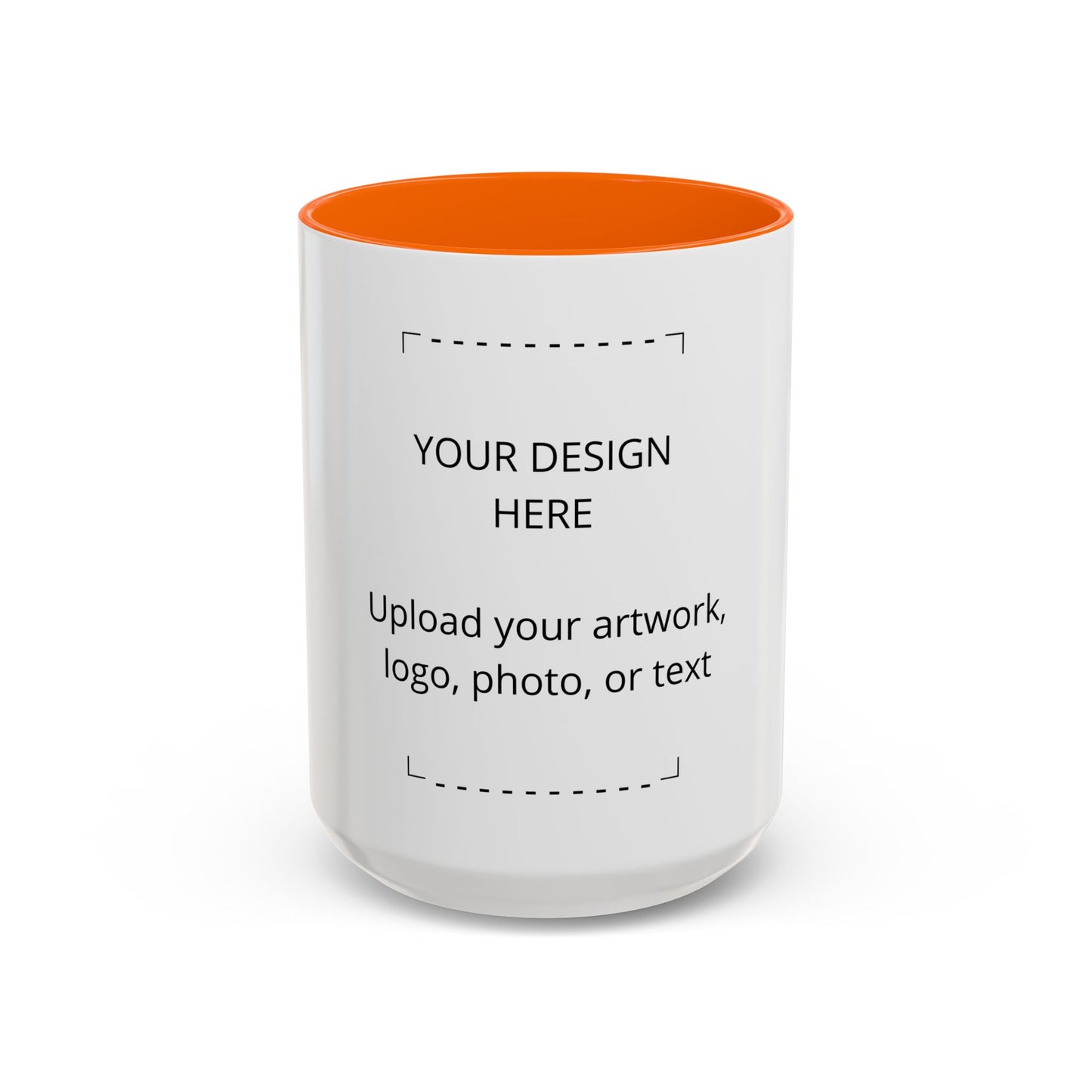 Accent Coffee Mug — Customizable Two-Tone 11/15oz Ceramic Mug